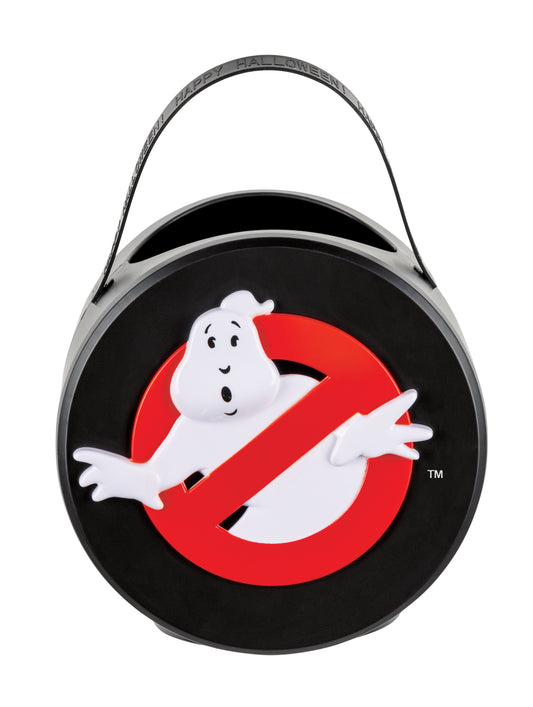 Ghostbusters 3D Logo Black Treat Pail, Cute Room Décor