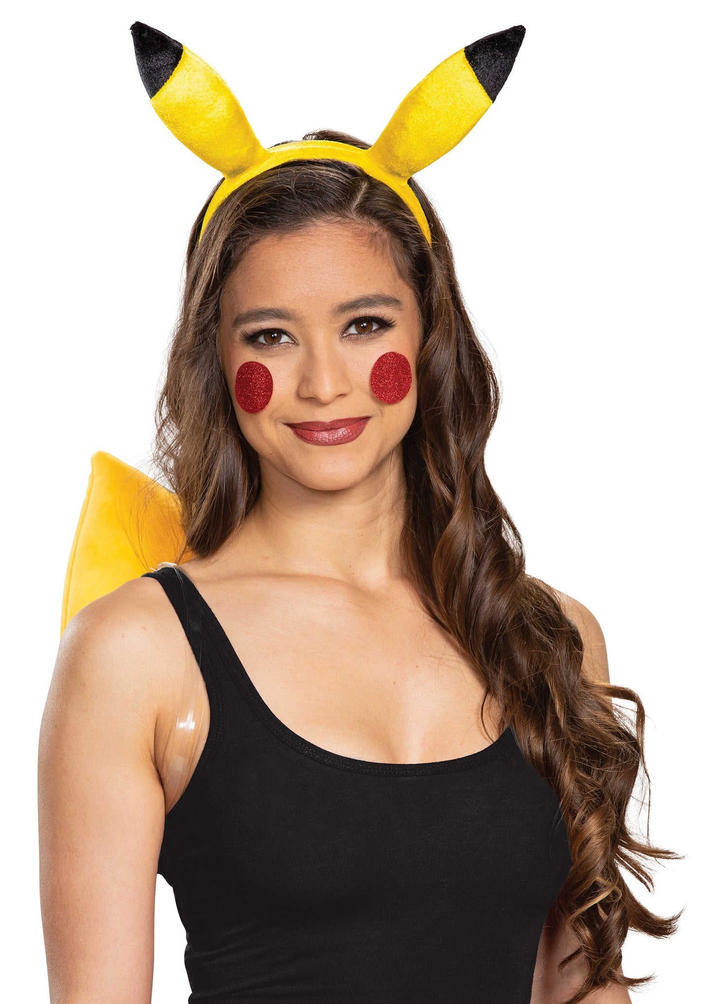 Disguise Costumes Adult Pikachu Headband and Tail Accessory Kit Costume Accessory