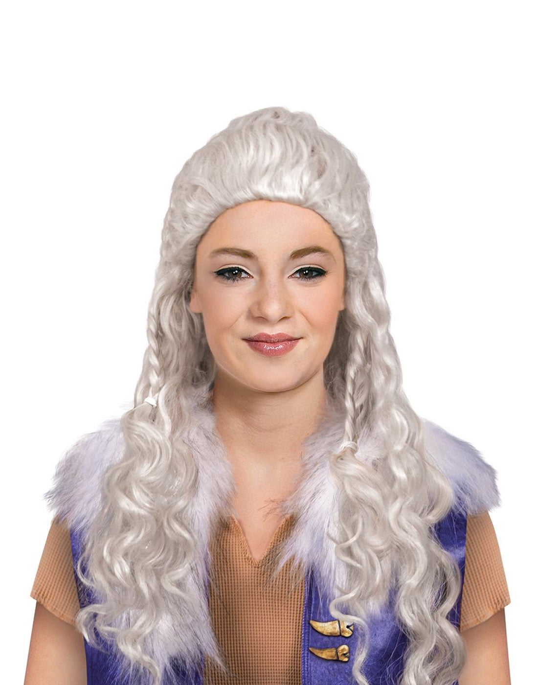 Disney Addison Wig, Disney Zombies 2 Costume Accessory, Blonde Kids Size Movie Character Dress Up Headgear for Girls