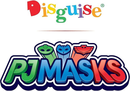 PJ Masks Gekko Costume, Deluxe Kids Light Up Jumpsuit Outfit and Character Mask, Toddler Size
